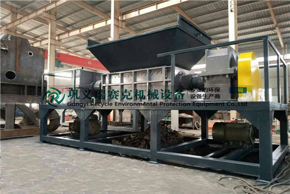 撕碎機(jī)_撕碎自行車，雙軸撕碎機(jī)視頻